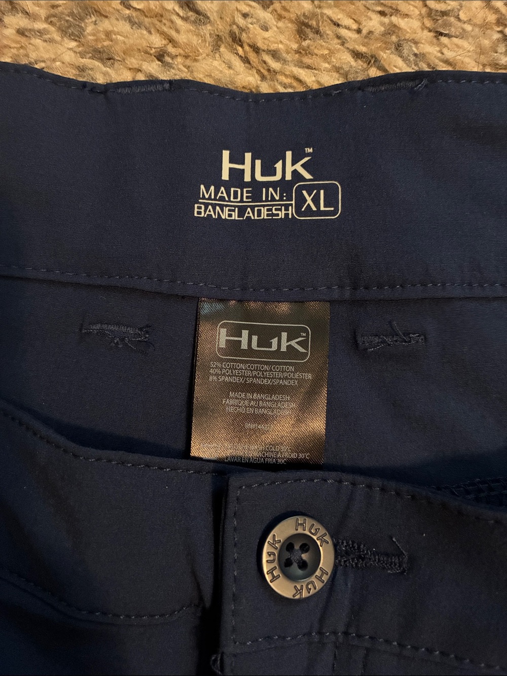Huk women’s next level performance fishing shorts -size XL - Picture 4 of 9